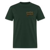 camo logo - forest green