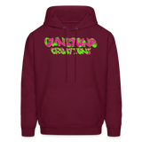 Men's Hoodie - burgundy