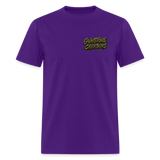 knife outline - purple