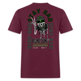 Men's T-Shirt | GILDAN 5000 - burgundy