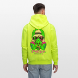 Men's Hoodie - safety green