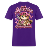 alpha male - purple