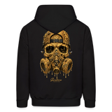 Bee hive logo - black