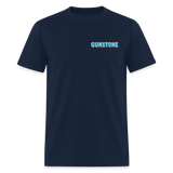 ice cream logo - navy