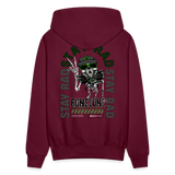 Men's Hoodie - burgundy