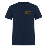 knife outline - navy