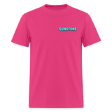 ice cream logo - fuchsia