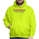 Men's Hoodie - safety green