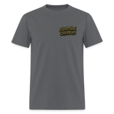 camo logo - charcoal