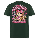 alpha male - forest green