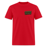 camo logo - red