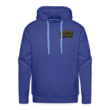 knife outline - royal blue