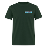 ice cream logo - forest green