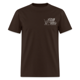 Men's T-Shirt | GILDAN 5000 - brown