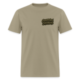 knife outline - khaki