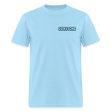 ice cream logo - powder blue