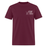 Men's T-Shirt | GILDAN 5000 - burgundy