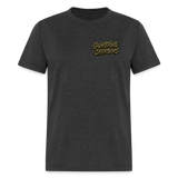 camo logo - heather black