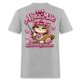 alpha male - heather gray