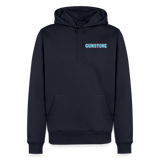 ice cream logo - navy