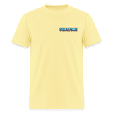 ice cream logo - cornsilk