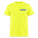 ice cream logo - safety green