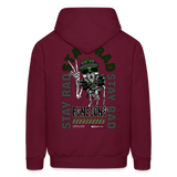 Men's Hoodie - burgundy
