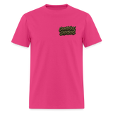 knife outline - fuchsia