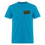 camo logo - turquoise
