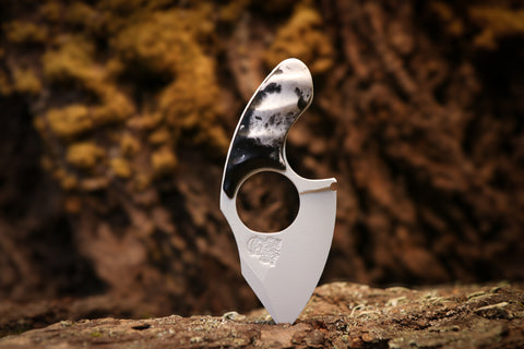 Baby Shark - White Cerakote w/ Black Splatter