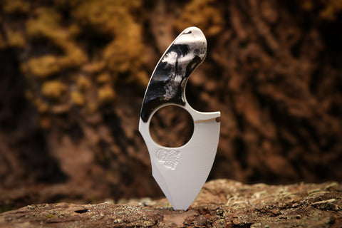 Baby Shark - White Cerakote w/ Black Splatter