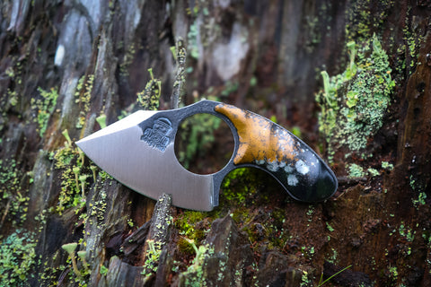 Baby Shark - Bronze and White Splatter