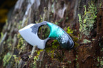 Baby Shark - Teal and White Splatter