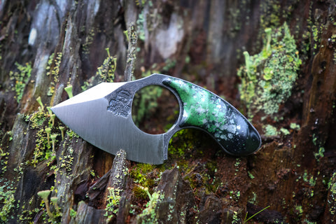 Baby Shark - Green and White Splatter