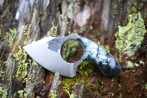 Baby Shark - Teal and Gray Splatter