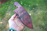 ball bearing Damascus x ray hunter