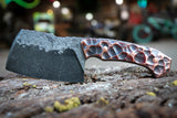 forged copper handled cleaver