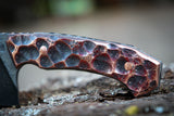 forged copper handled cleaver