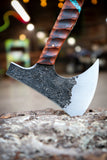 hatchet with true stone and u wood