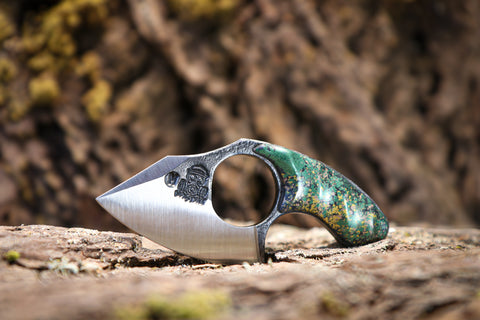 mako green gold splatter
