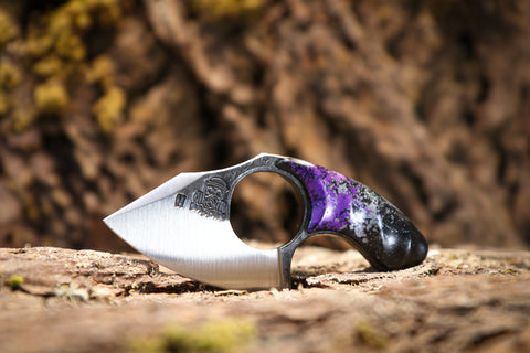 mako purple silver fade