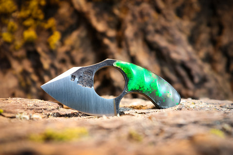 Mako - GLOW Neon Green Splatter