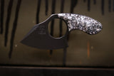 Mako- Black Cerakote w/ Splatter handle