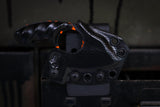 Mako- Black Cerakote w/ Orange Splatter