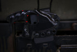 Mako- Black Cerakote w/ Red Splatter
