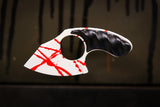 Mako- White Cerakote w/ Red Splatter