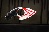 Mako- White Cerakote w/ Red Splatter