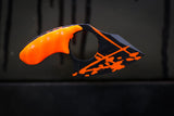 Mako- Black Cerakote w/ Orange splatter