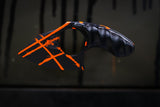 Mako- Black Cerakote w/ Orange Splatter
