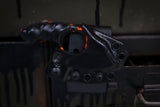 Mako- Black Cerakote w/ Orange Splatter